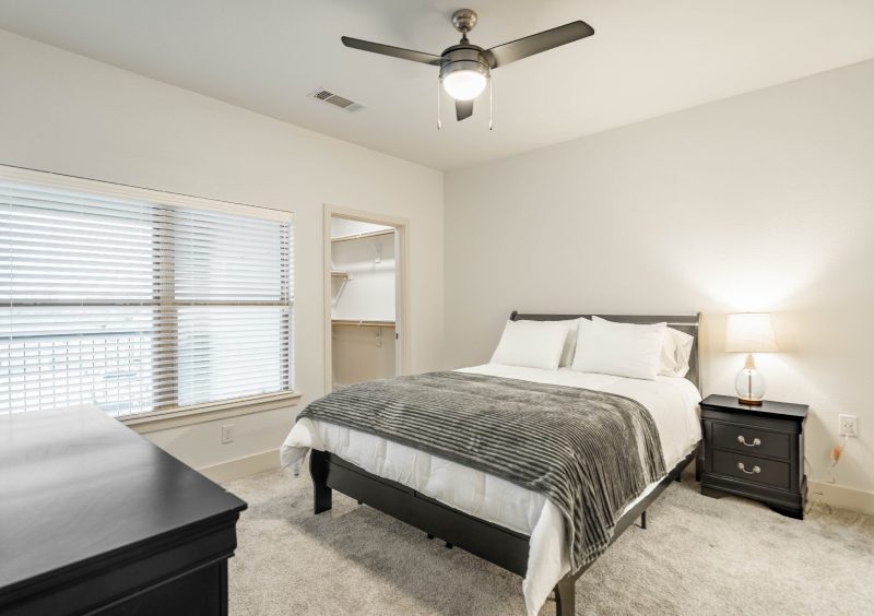 A beautifully furnished Diamond Furnished Rentals living space.